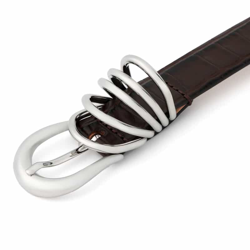 DEHANCHE DEHANCHE<デハンシェ> ベルト "HOLYHOCK" BROWN