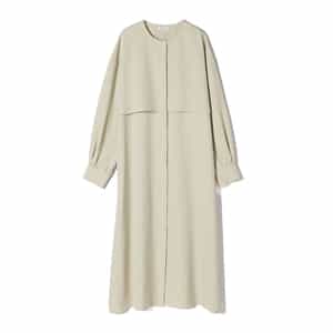 ウォッシャブル ドローストリング付ドレス