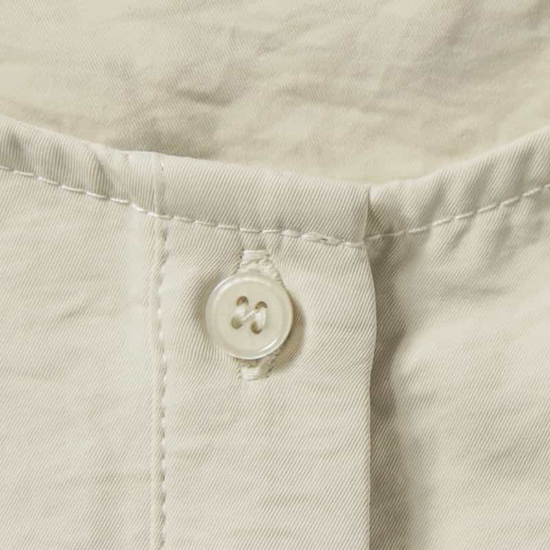 BARNEYS NEW YORK ウォッシャブル ドローストリング付ドレス BEIGE