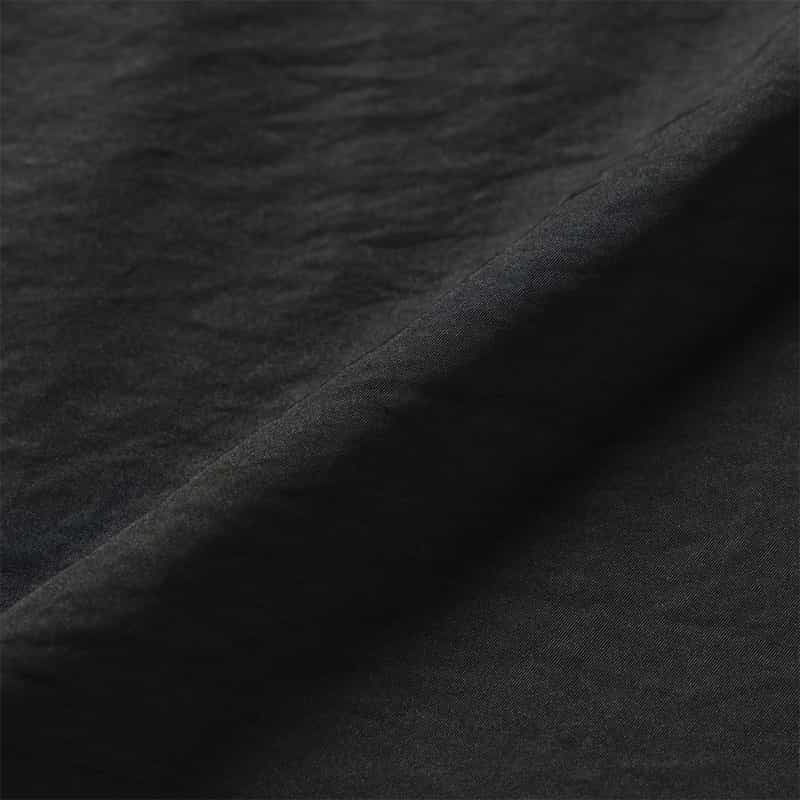 BARNEYS NEW YORK ウォッシャブル ドローストリング付ドレス BLACK