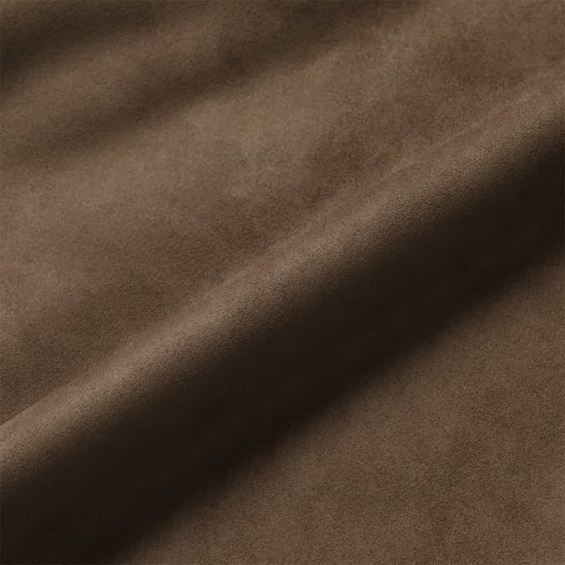 BARNEYS NEW YORK フェイクファー ショートブルゾン BROWN