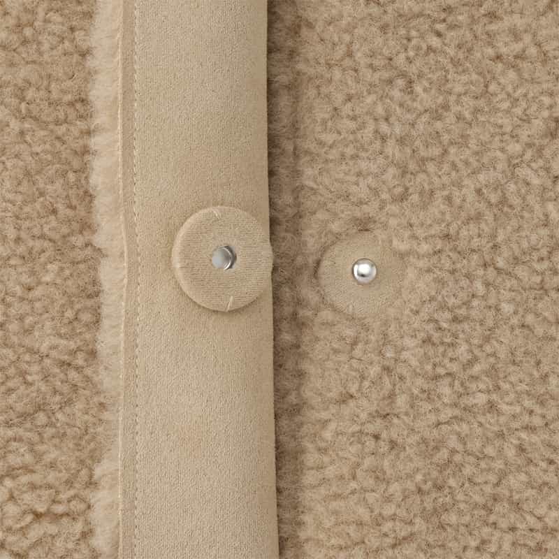 BARNEYS NEW YORK フード付き リバーシブルショートコート BEIGE