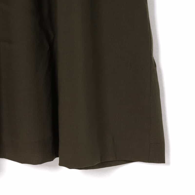 BARNEYS NEW YORK ウォッシャブル コンビネーションドレス BROWN