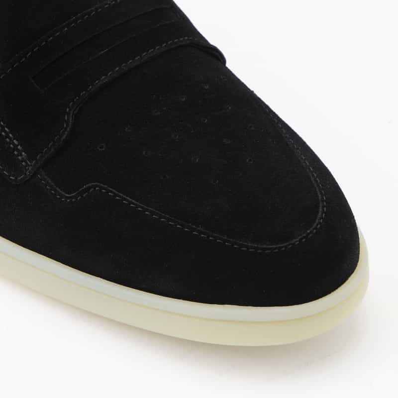 TIMOTHEE PARIS TIMOTHEE PARIS＜ティモシーパリ＞スエードローファー "TOUQUET" BLACK