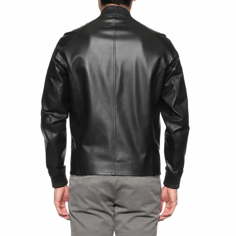 EMMETI EMMETI＜エンメティ＞ バーニーズ　ニューヨーク限定 シングルライダースジャケット"DANIELE" BLACK