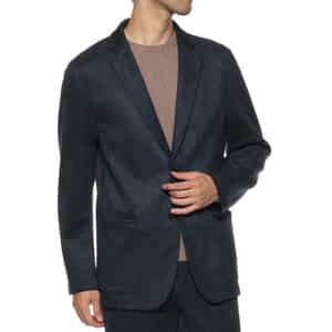 セットアップ ポンチ素材フェイクスエードジャケット