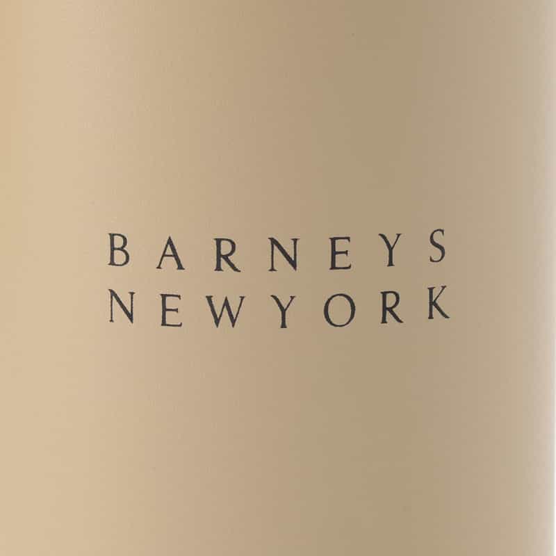 BARNEYS NEW YORK ロゴ入り ステンレスボトル （ベージュ） BEIGE