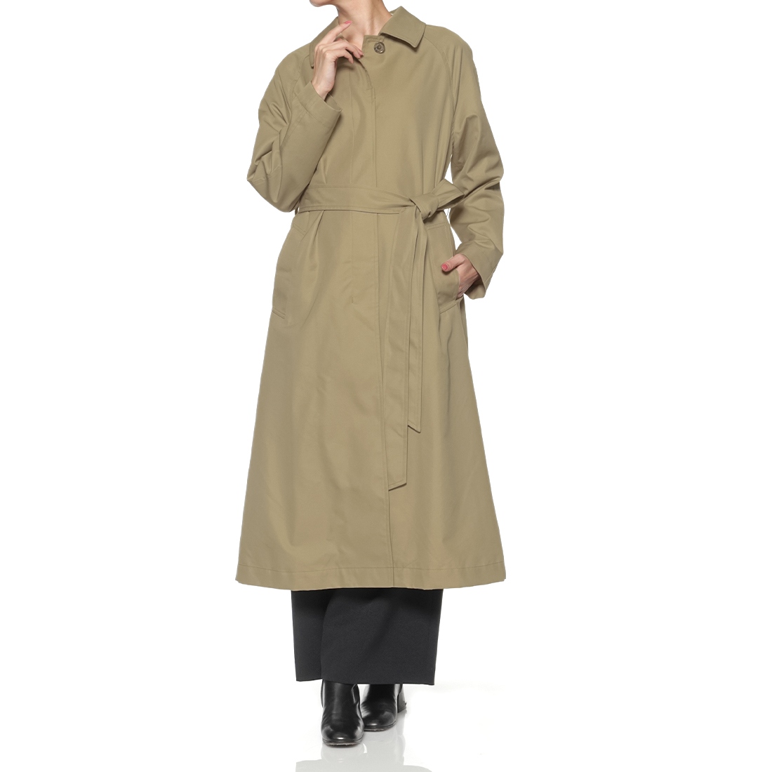 撥水加工 ステンカラーコート