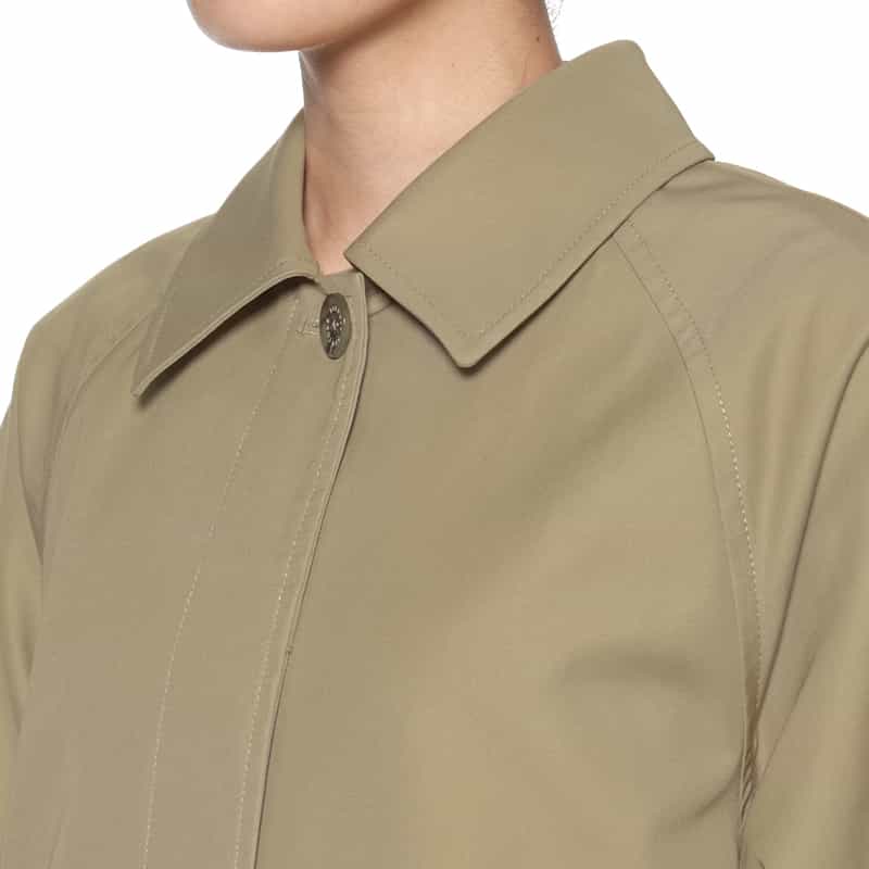 BARNEYS NEW YORK 撥水加工 ステンカラーコート BEIGE