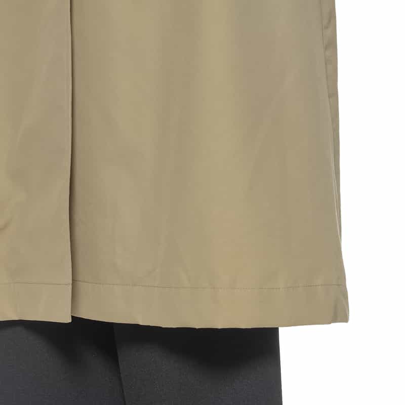 BARNEYS NEW YORK 撥水加工 ステンカラーコート BEIGE