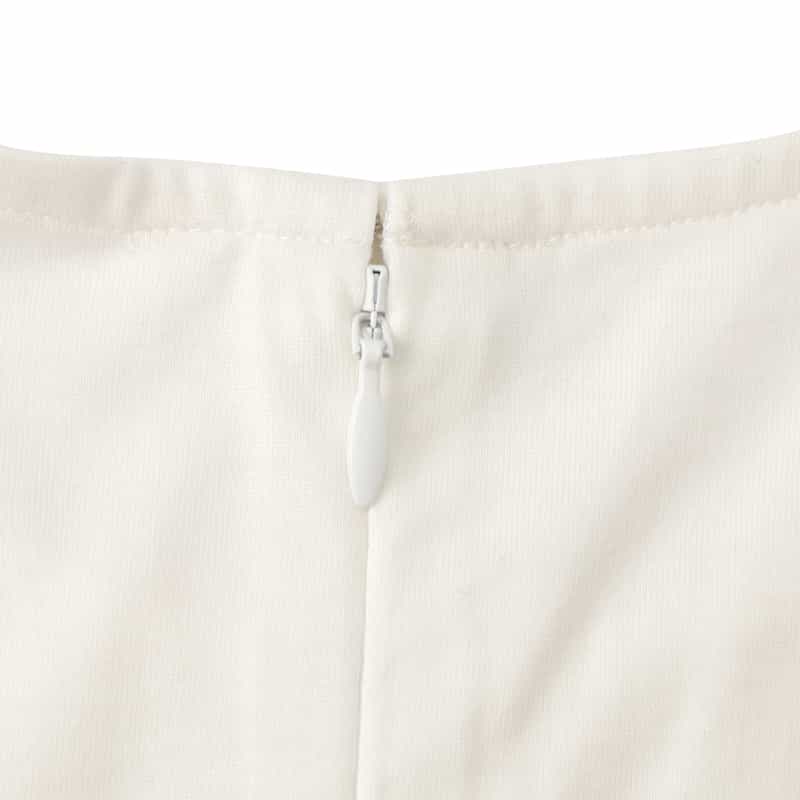 BARNEYS NEW YORK ウォッシャブル ノースリーブカットソー WHITE