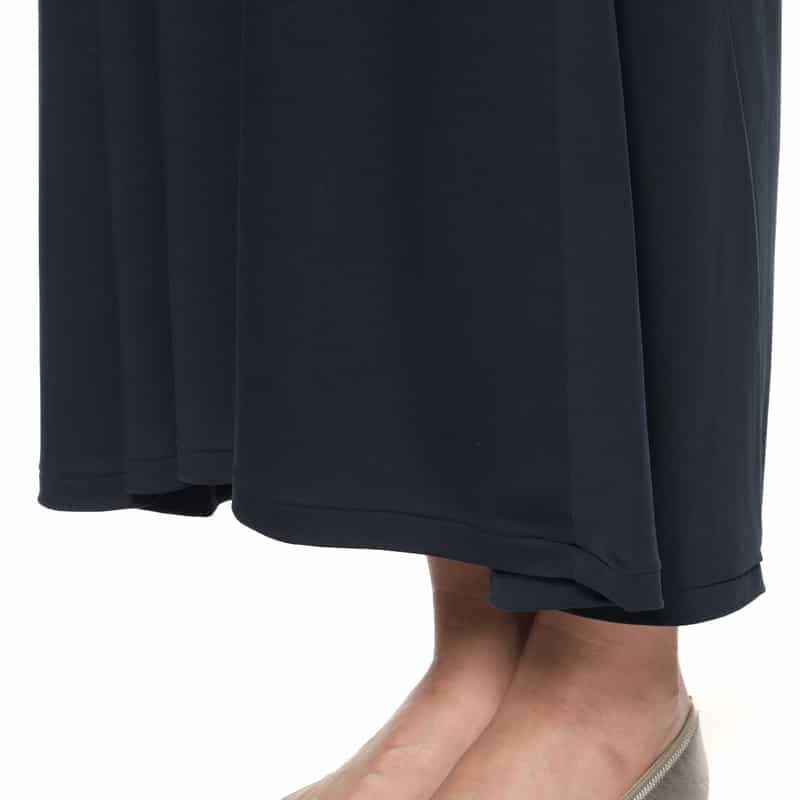 BARNEYS NEW YORK ウォッシャブル カットソードレス NAVY