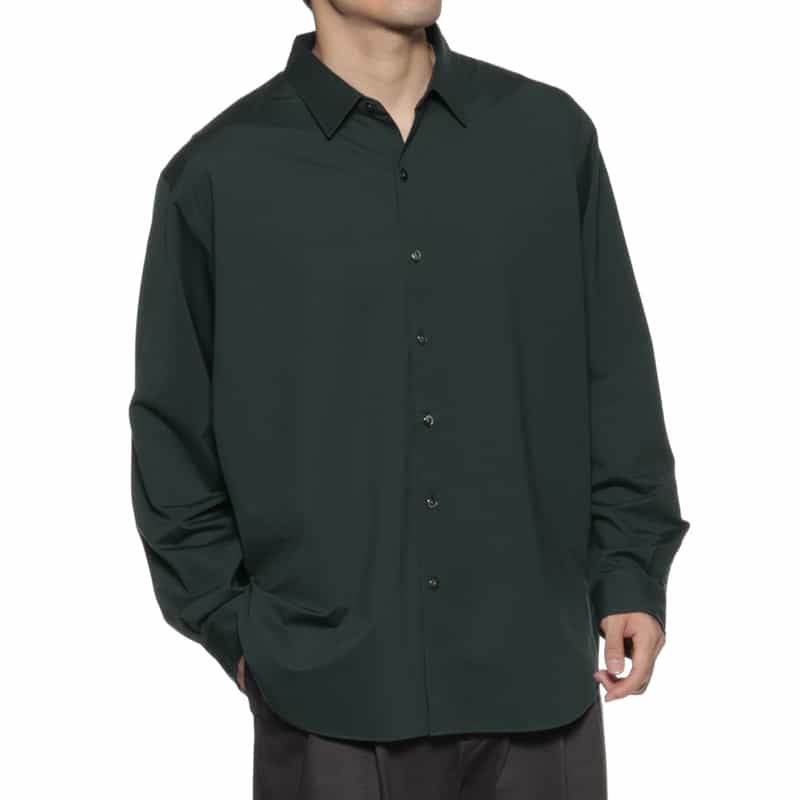 KANEMASA PHIL. KANEMASA PHIL.<カネマサフィル> バーニーズ ニューヨーク限定 カジュアルシャツ DARK GREEN