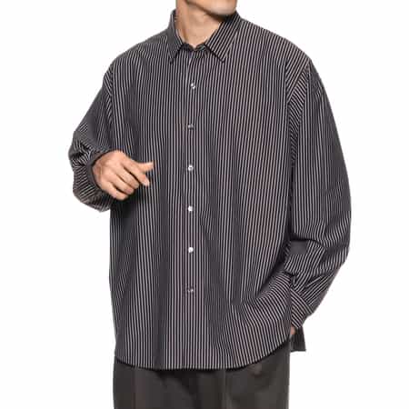 KANEMASA PHIL.＜カネマサフィル＞ バーニーズ　ニューヨーク限定 ストライプ柄カジュアルシャツ