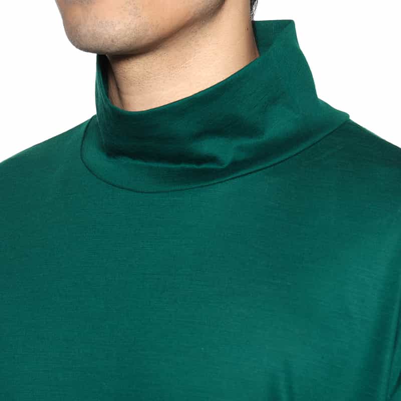 KANEMASA PHIL. KANEMASA PHIL.<カネマサフィル> バーニーズ ニューヨーク限定 タートルネックカットソー DARK GREEN