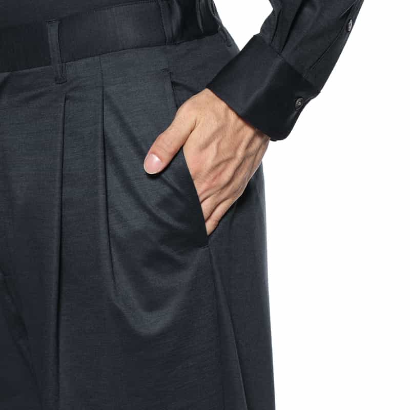 KANEMASA PHIL. KANEMASA PHIL.<カネマサフィル> バーニーズ ニューヨーク限定 セットアップ ストレッチパンツ NAVY