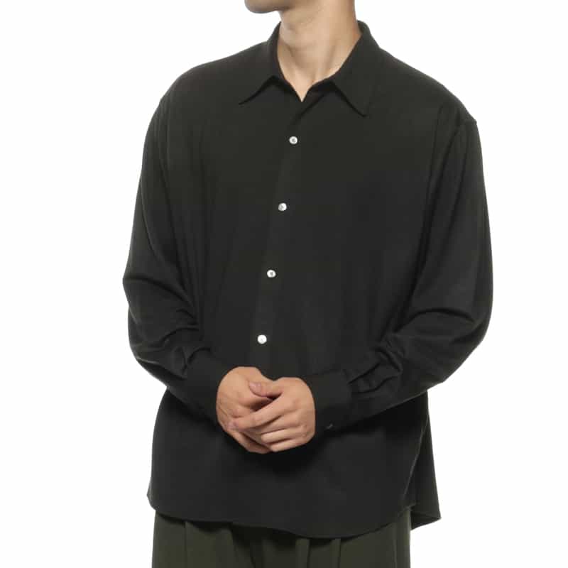 KANEMASA PHIL.<カネマサフィル> バーニーズ ニューヨーク限定 カシミヤ混カジュアルシャツ