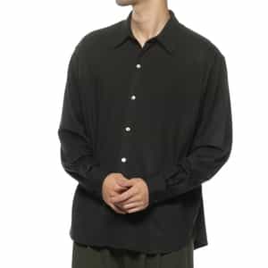 KANEMASA PHIL.<カネマサフィル> バーニーズ ニューヨーク限定 カシミヤ混カジュアルシャツ