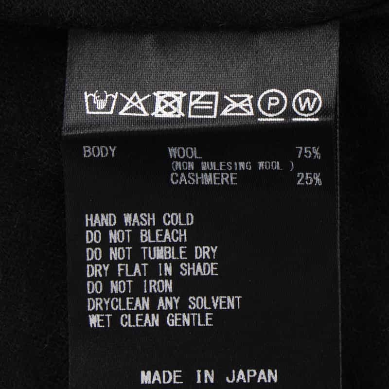 KANEMASA PHIL. KANEMASA PHIL.<カネマサフィル> バーニーズ ニューヨーク限定 カシミヤ混カジュアルシャツ DARK GRAY