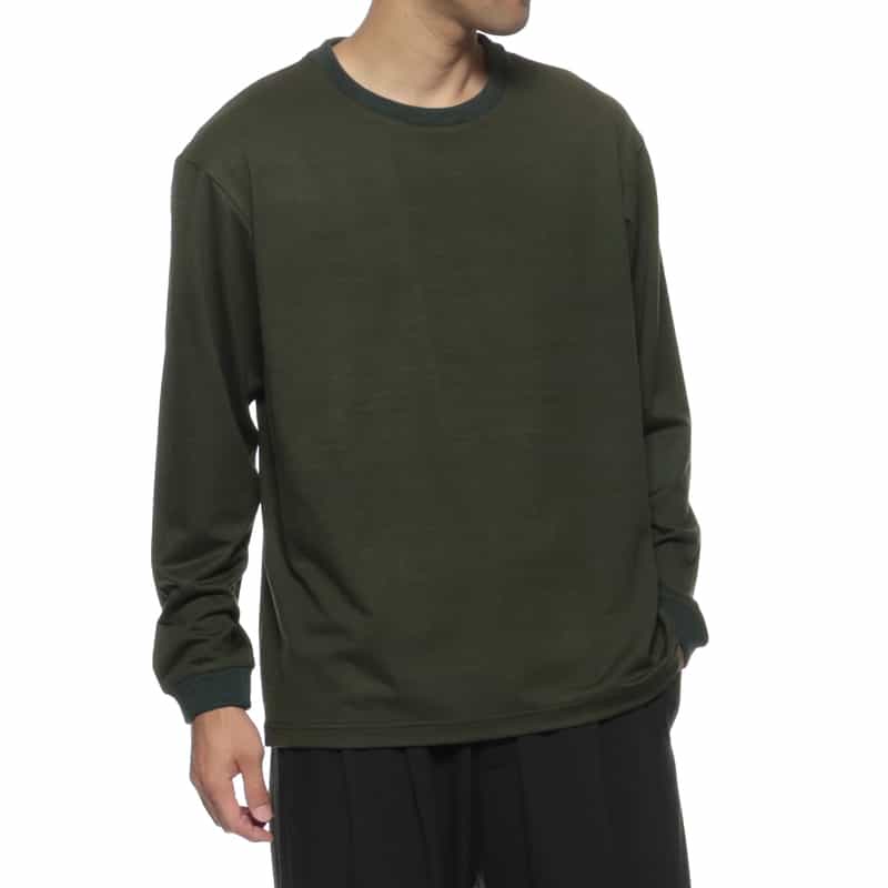 KANEMASA PHIL.<カネマサフィル> バーニーズ ニューヨーク限定 ウールカシミヤ素材 ロングスリーブカットソー