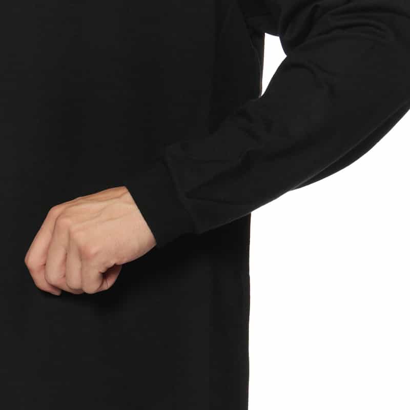 KANEMASA PHIL. KANEMASA PHIL.<カネマサフィル> バーニーズ ニューヨーク限定 ウールカシミヤ素材 ロングスリーブカットソー BLACK