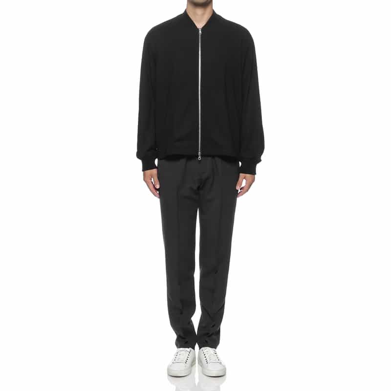 KANEMASA PHIL. KANEMASA PHIL.<カネマサフィル> バーニーズ ニューヨーク限定 ウールカシミヤ ボンバージャケット BLACK