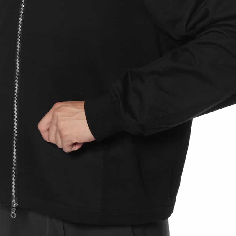 KANEMASA PHIL. KANEMASA PHIL.<カネマサフィル> バーニーズ ニューヨーク限定 ウールカシミヤ ボンバージャケット BLACK