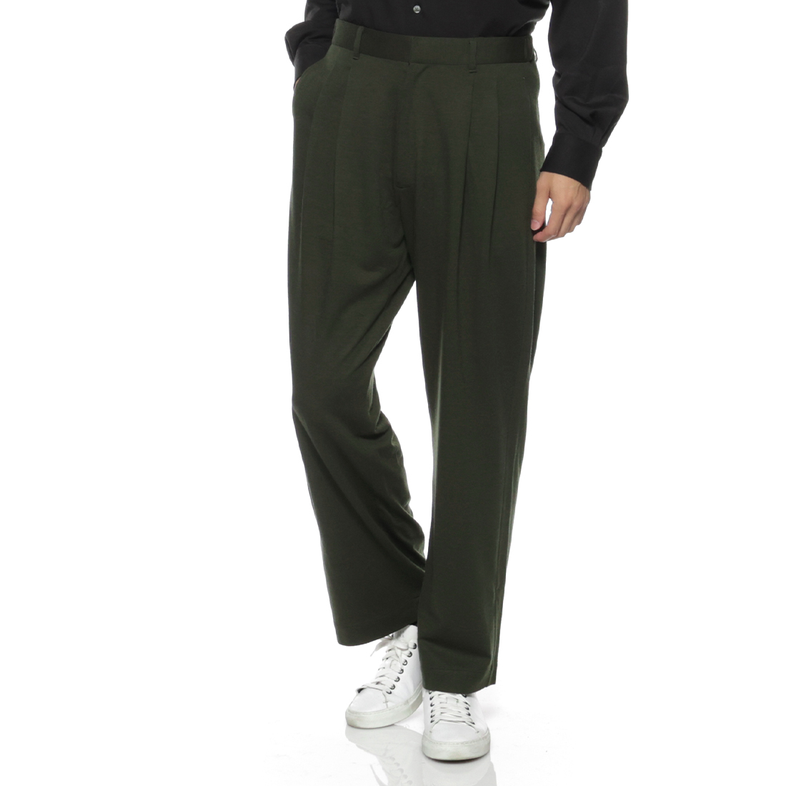 KANEMASA PHIL.＜カネマサフィル＞ バーニーズ　ニューヨーク限定 ウールカシミヤ イージーパンツ