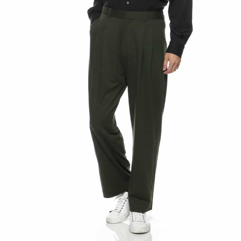 KANEMASA PHIL.<カネマサフィル> バーニーズ ニューヨーク限定 ウールカシミヤ イージーパンツ