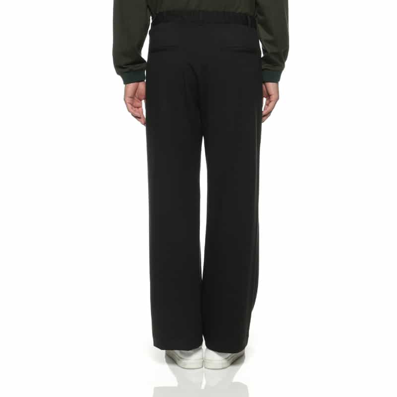 KANEMASA PHIL. KANEMASA PHIL.<カネマサフィル> バーニーズ ニューヨーク限定 ウールカシミヤ イージーパンツ DARK GRAY