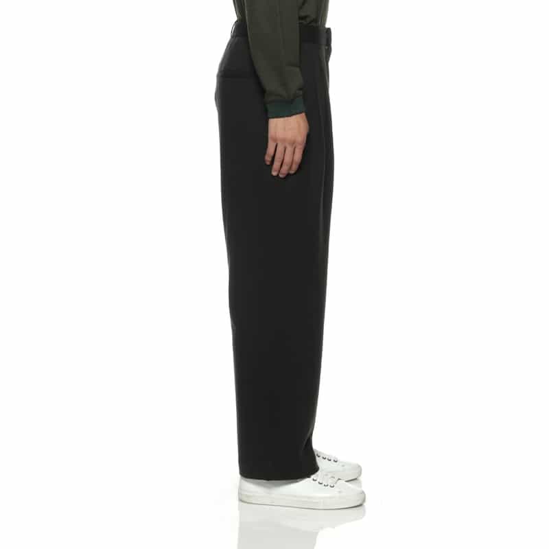 KANEMASA PHIL. KANEMASA PHIL.<カネマサフィル> バーニーズ ニューヨーク限定 ウールカシミヤ イージーパンツ DARK GRAY