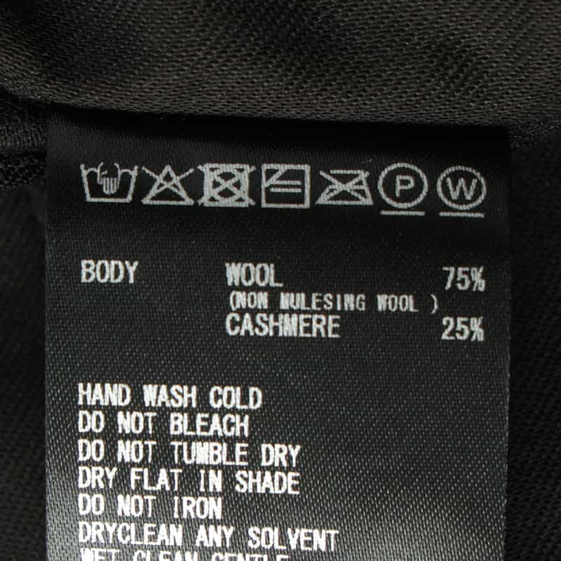 KANEMASA PHIL. KANEMASA PHIL.<カネマサフィル> バーニーズ ニューヨーク限定 ウールカシミヤ イージーパンツ DARK GRAY