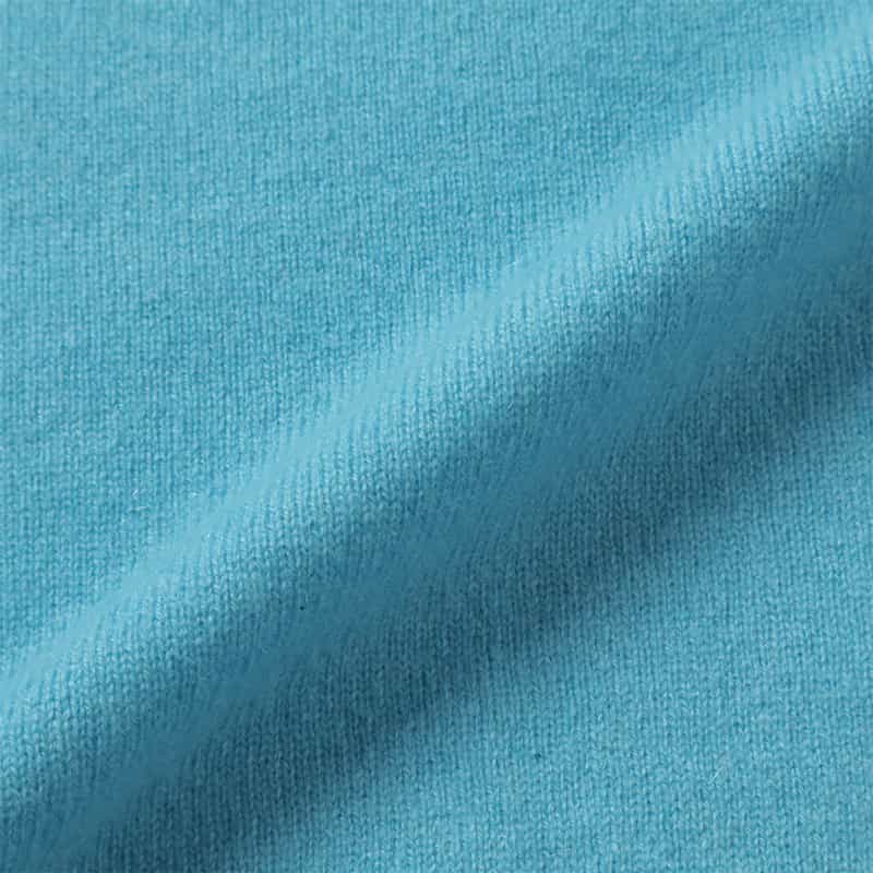 BARNEYS NEW YORK カシミヤ クルーネックニットプルオーバー LIGHT BLUE