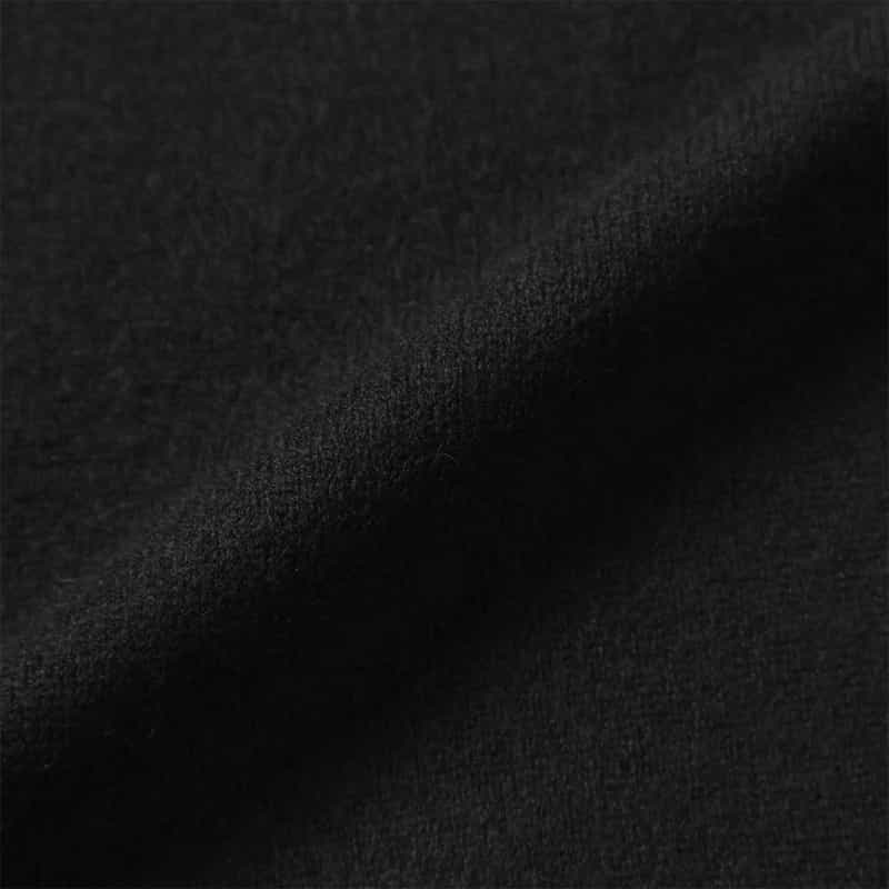 BARNEYS NEW YORK カシミヤ  タートルネックニットプルオーバー BLACK