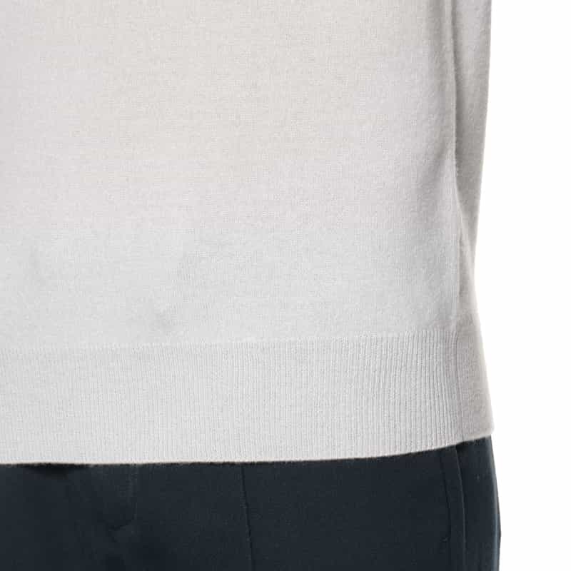 BARNEYS NEW YORK カシミヤ  タートルネックニットプルオーバー GRAY