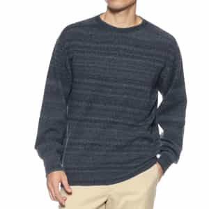 クルーネックニットプルオーバー