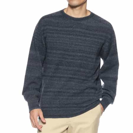 クルーネックニットプルオーバー