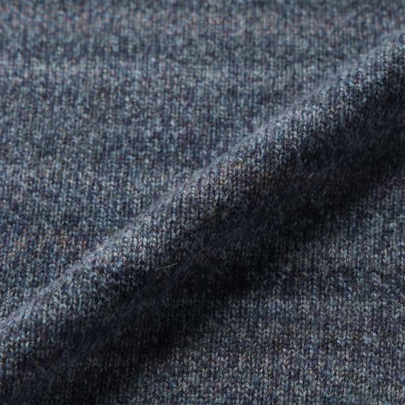 BARNEYS NEW YORK クルーネックニットプルオーバー NAVY