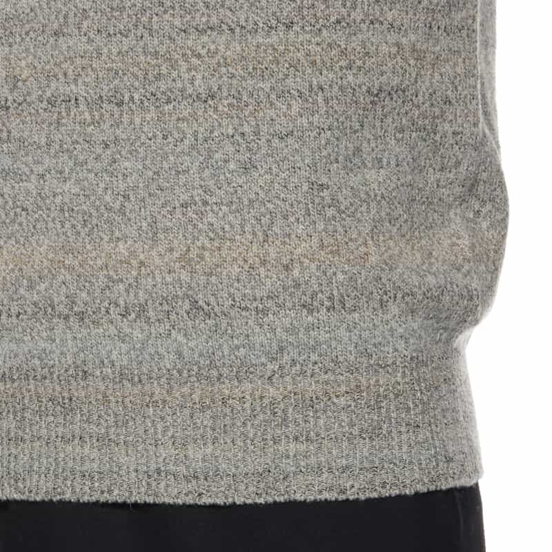 BARNEYS NEW YORK クルーネックニットプルオーバー LIGHT GRAY