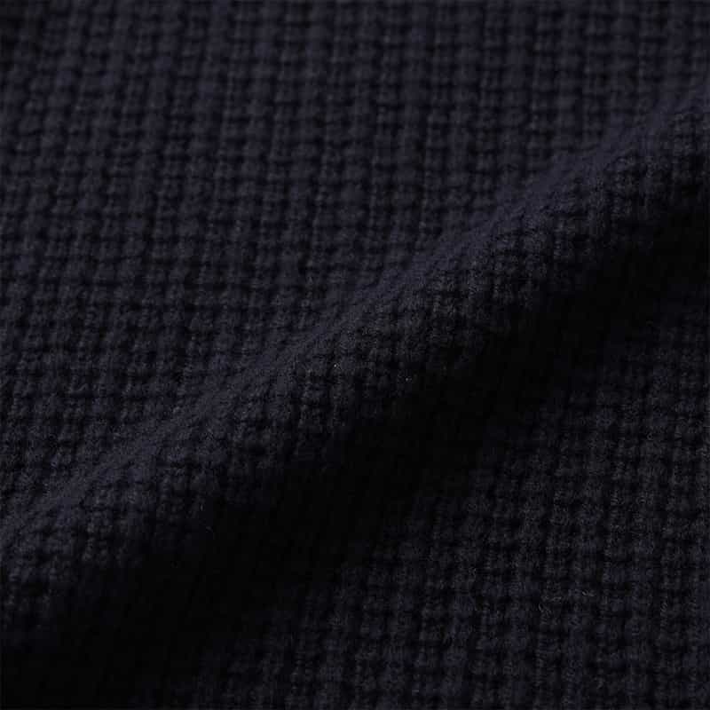 BARNEYS NEW YORK ダブルブレストニットカーディガン NAVY