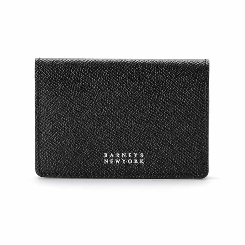BARNEYS NEW YORK レザーカードケース BLACK