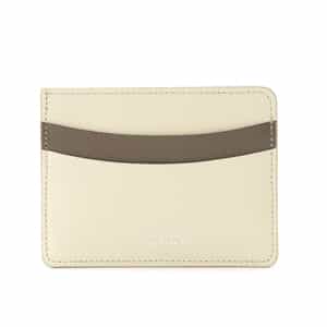 バイカラー レザーカードケース