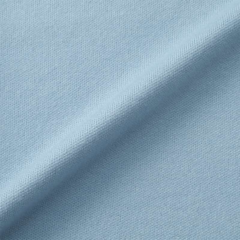 BARNEYS NEW YORK ウォッシャブル 2枚衿デザイン ニットプルオーバー LIGHT BLUE