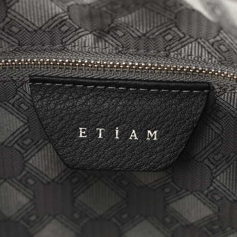 ETIAM ETIAM＜エティアム＞ ショルダーバッグ BLACK