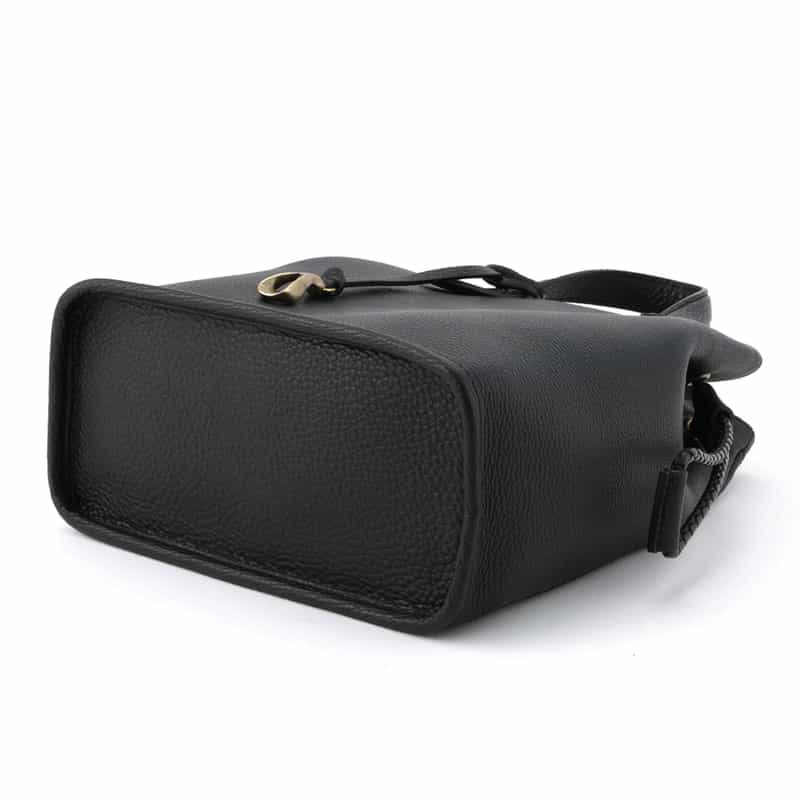 ETIAM ETIAM＜エティアム＞ 巾着型ショルダーバッグ BLACK