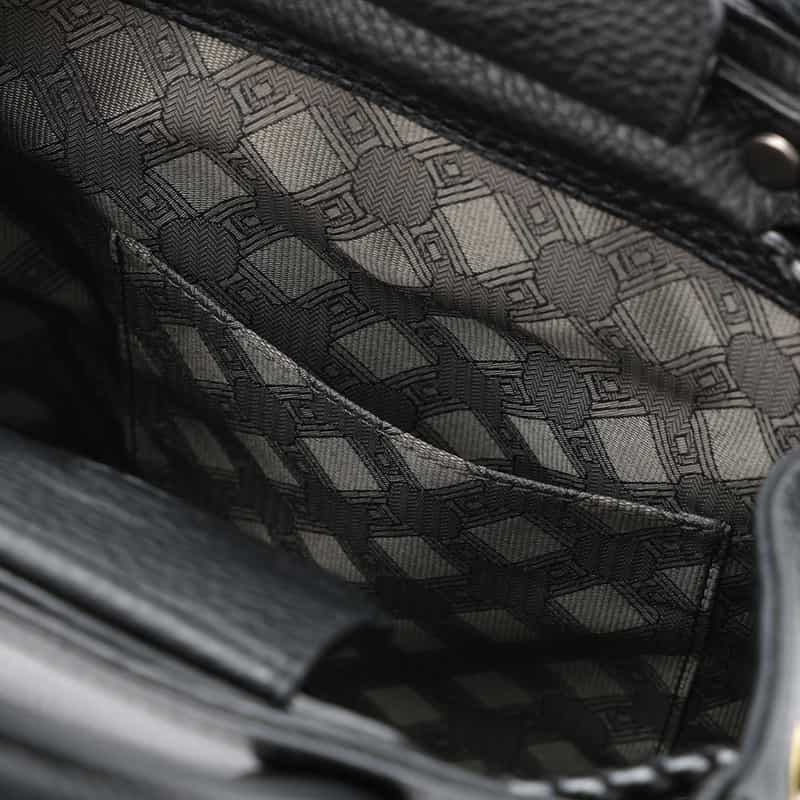 ETIAM ETIAM＜エティアム＞ 巾着型ショルダーバッグ BLACK