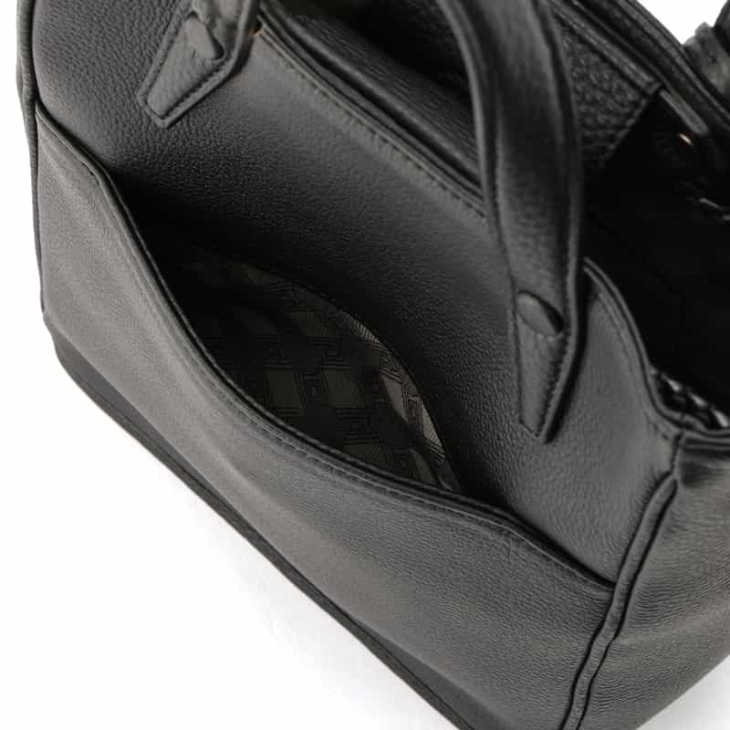 ETIAM ETIAM＜エティアム＞ 巾着型ショルダーバッグ BLACK