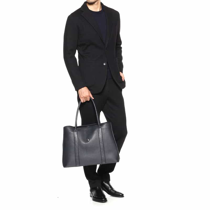 CHAMBORD SELLIER CHAMBORD SELLIER＜シャンボール セリエ＞トートバッグ NAVY