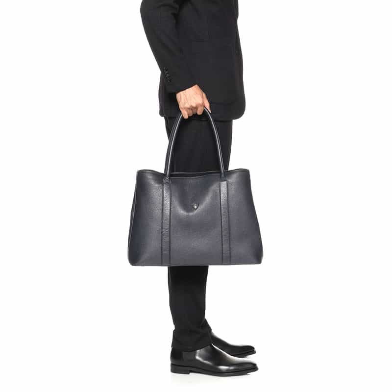 CHAMBORD SELLIER CHAMBORD SELLIER＜シャンボール セリエ＞トートバッグ NAVY