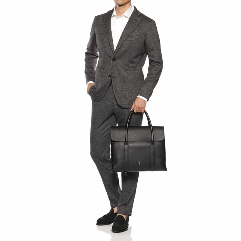 CHAMBORD SELLIER CHAMBORD SELLIER＜シャンボール セリエ＞ ブリーフケース BLACK